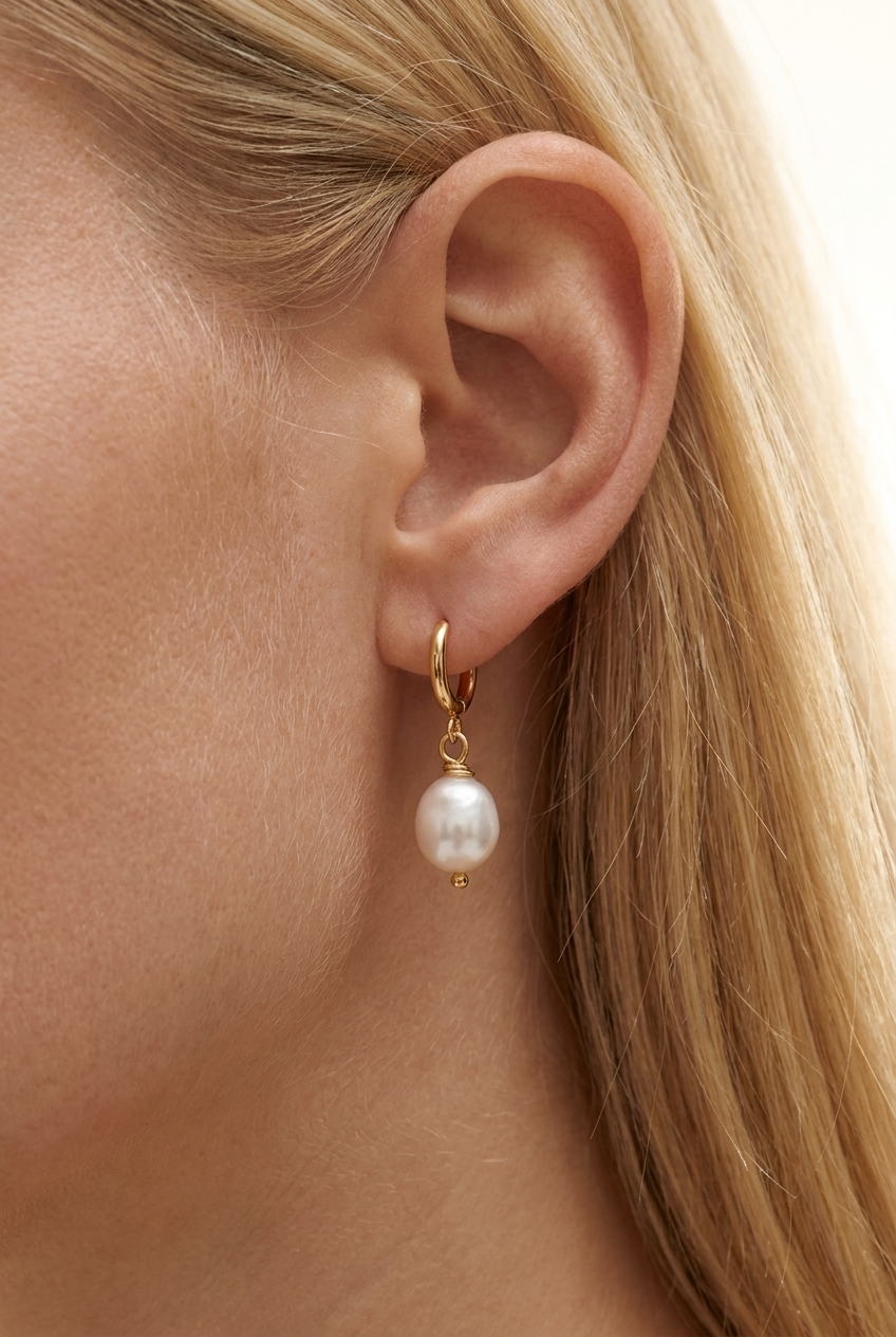 New Pete Pearl Drop Earrings 2.0