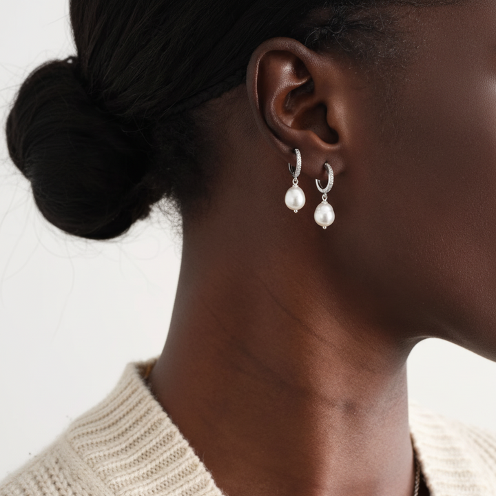 Lou Silver Earrings