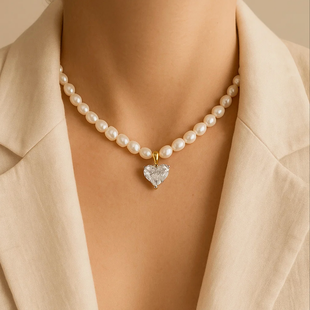 Lola Heart Charm Necklace