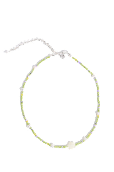 Gumi Flower Necklace - Green - Joey Baby
