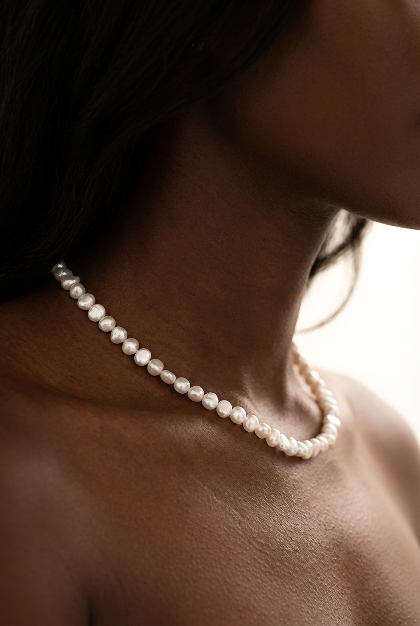 Jackie Essential Freshwater Pearl Necklace