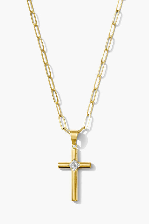 Cross Chain Necklace